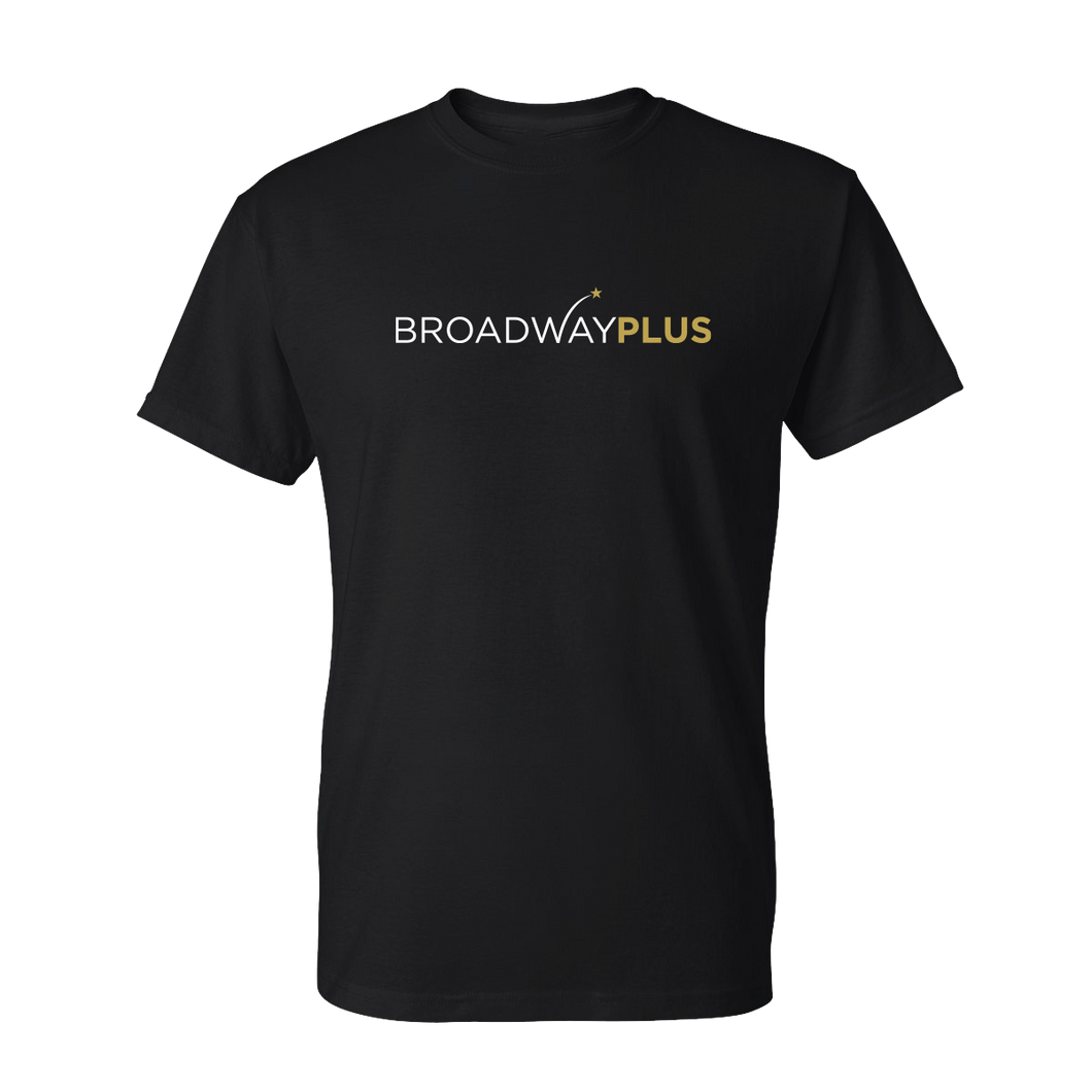 Broadway Plus Logo Tee - Black