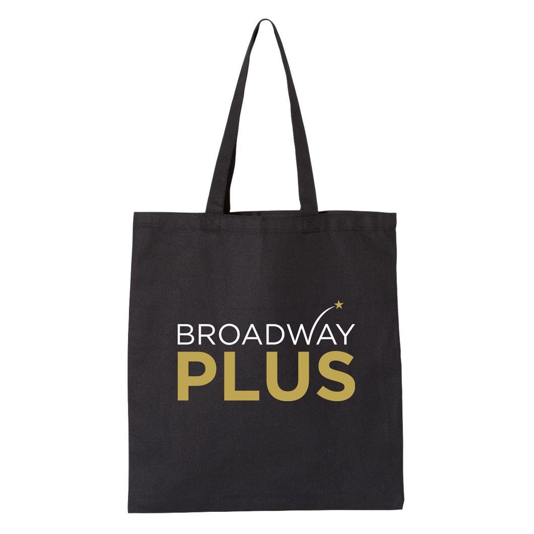 Broadway Plus Logo Tote - Black